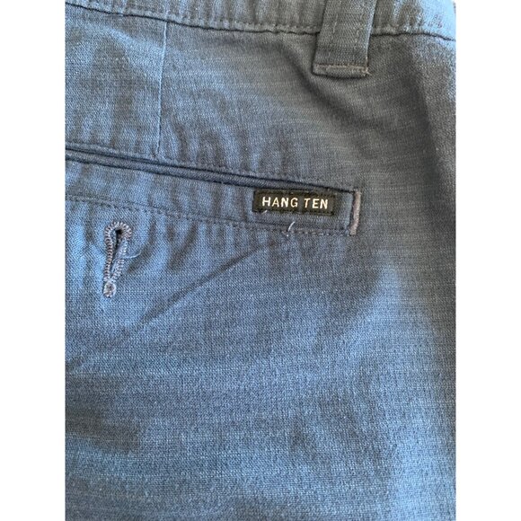 🍒 2/$20 🍒 Hang Ten Navy Blue Men's Shorts sz 40 20” Long - Picture 2 of 4